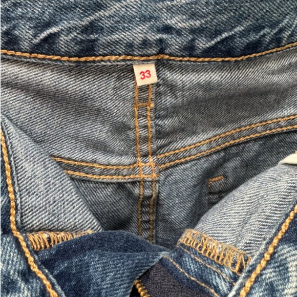 Levi's Ankle Column Skirt- Sz 33 - Picture 6 of 7